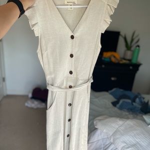 Mid length summer dress